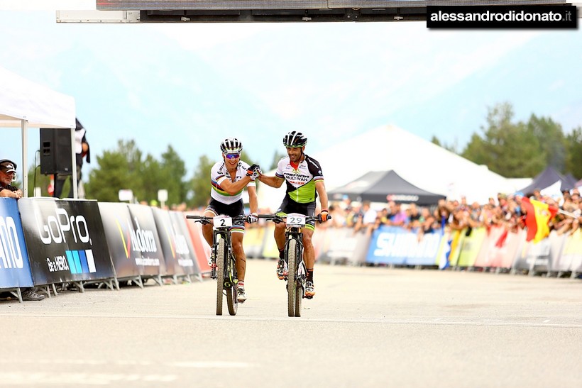 Nino Schurter e Josè Antonio Hermida