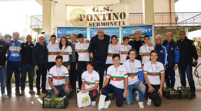 Campioni provinciali ciclocross Latina