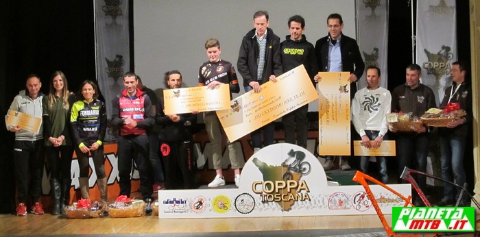 Coppa Toscana Mtb, societa premiate