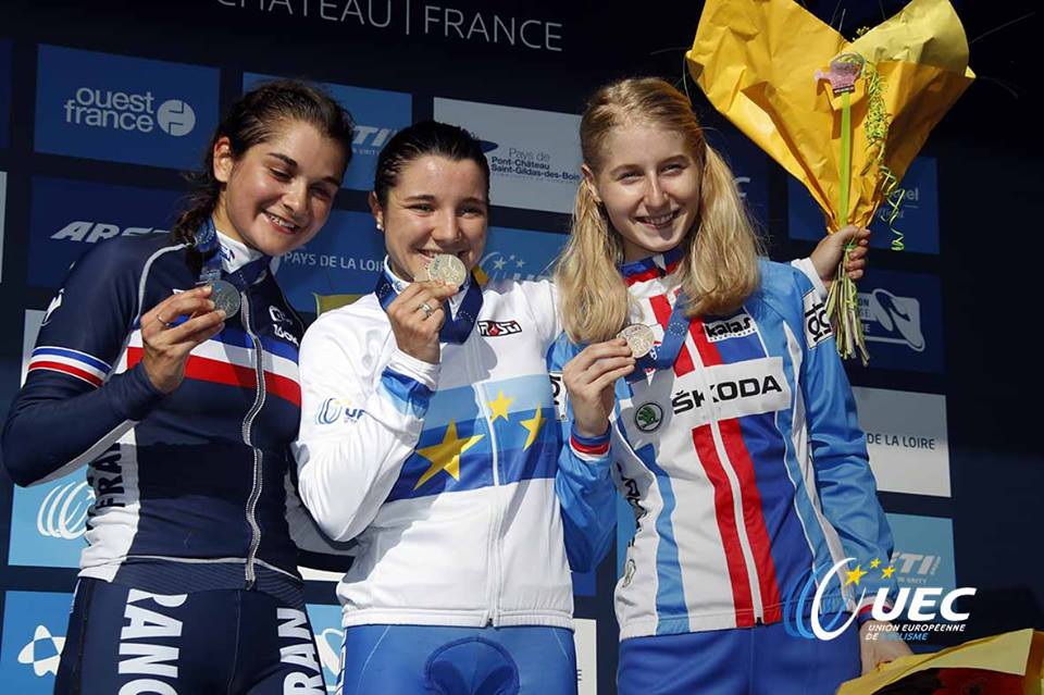 Campionato Europeo ciclocross under 23 femminile Chiara Teocchi