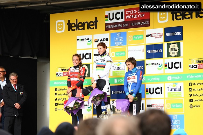Valkenburg podio donne elite