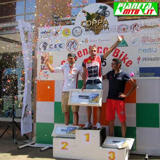 Casentino Bike podio maschile edizione 2016