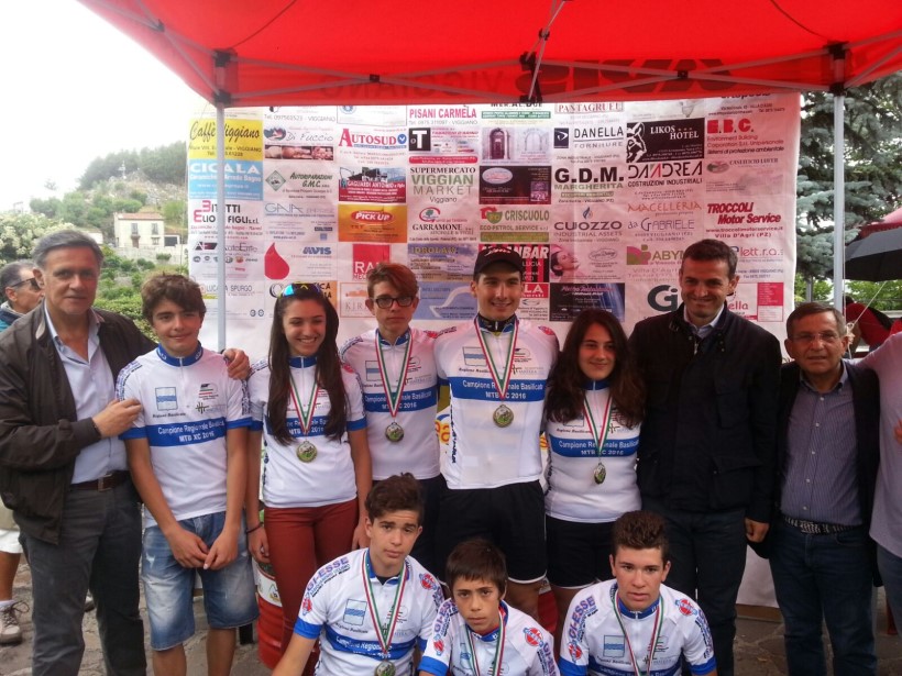 Basilicata. Campioni provinciali FCI cross country 2016