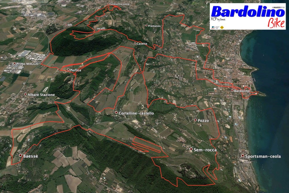 Bardolino Bike percorso
