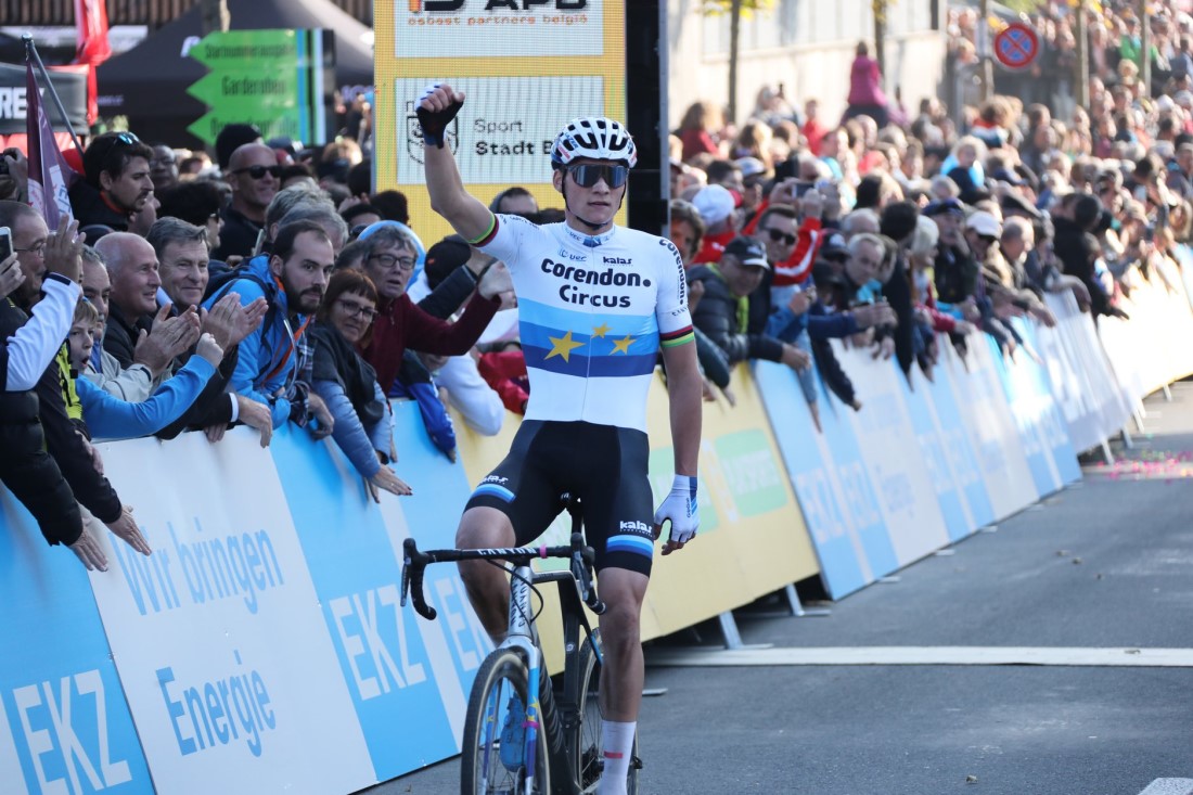 Mathieu Van der Poel a Berna vince nel ciclocross