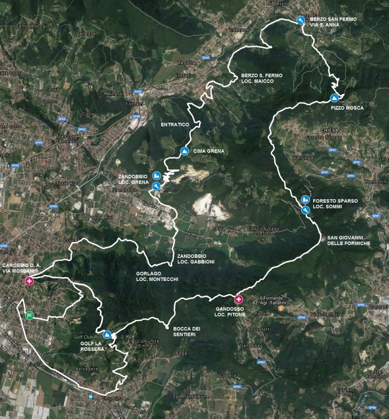 Becycle Race il percorso