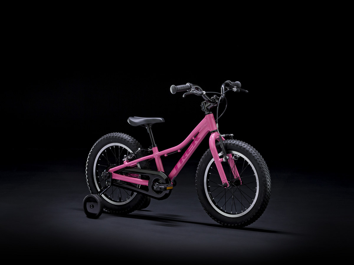 colore Rosa testata TÜV per bambine da 2 a 4 anni con cesto freno a mano e contropedale HILAND Petal Bicicletta per bambini da 12 14 16 pollici 