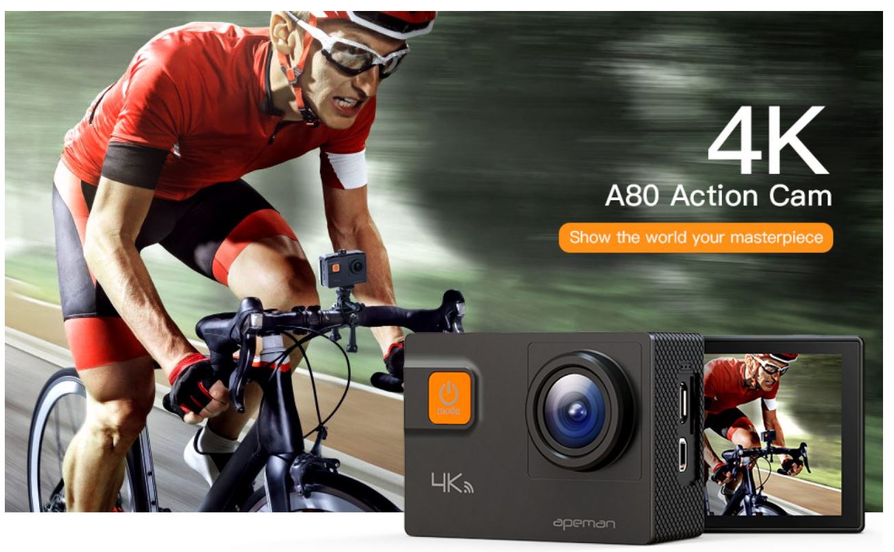 accessori supporto action camera per mountain bike