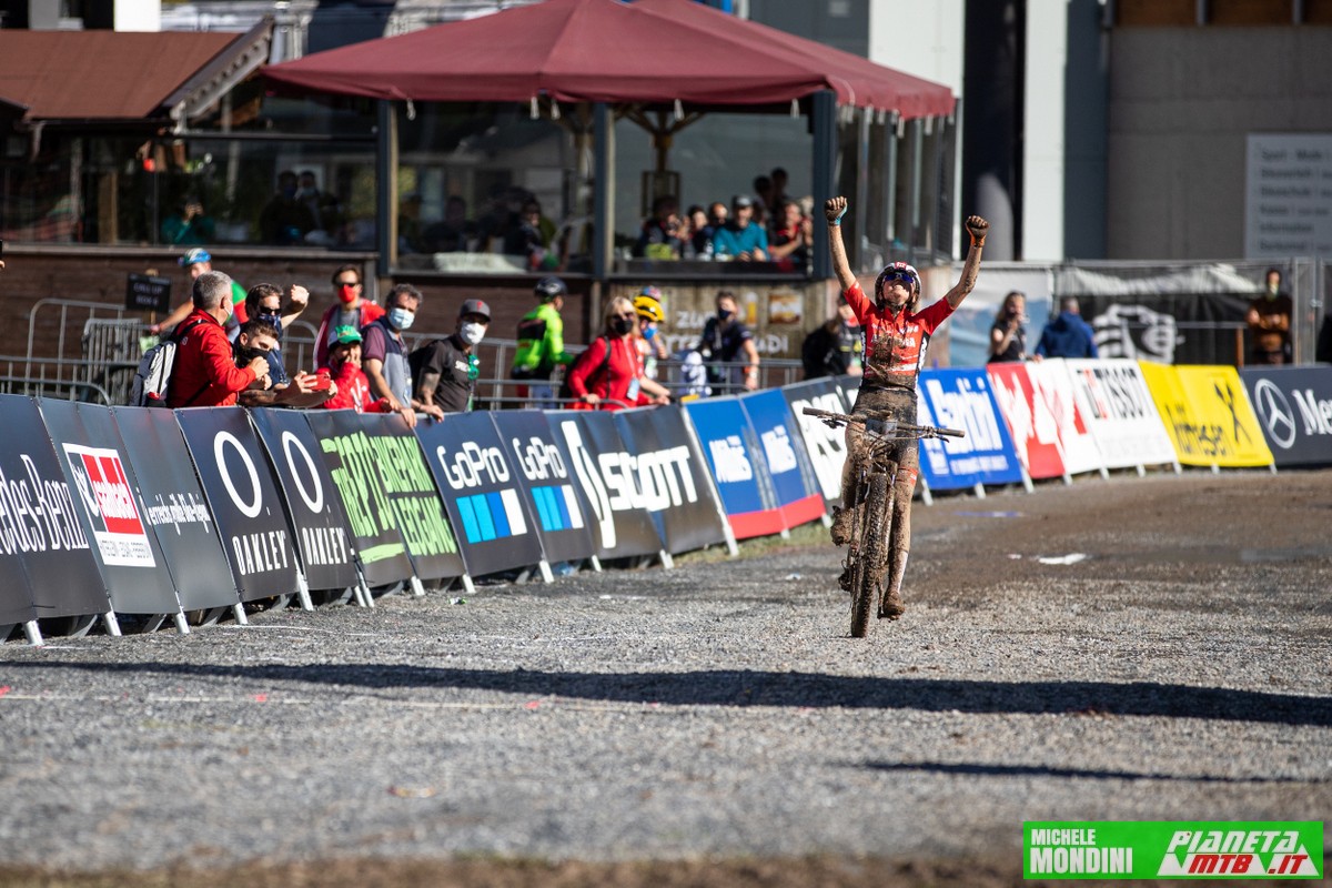 Laura Mittelrwallner -Leogang, campionati del mondo junior mtb - 2020