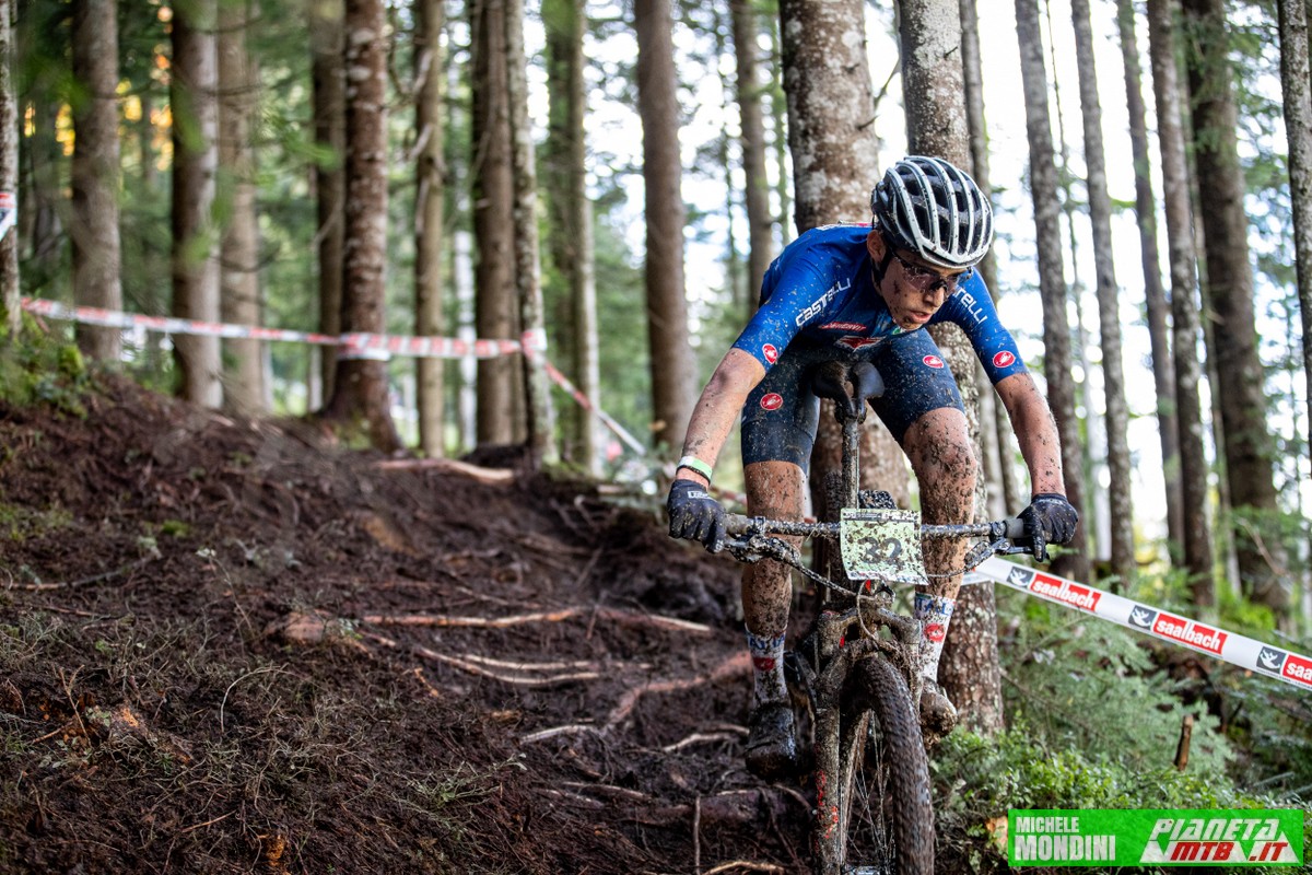 Lorenzo Trincheri ai mondiali di Leogang