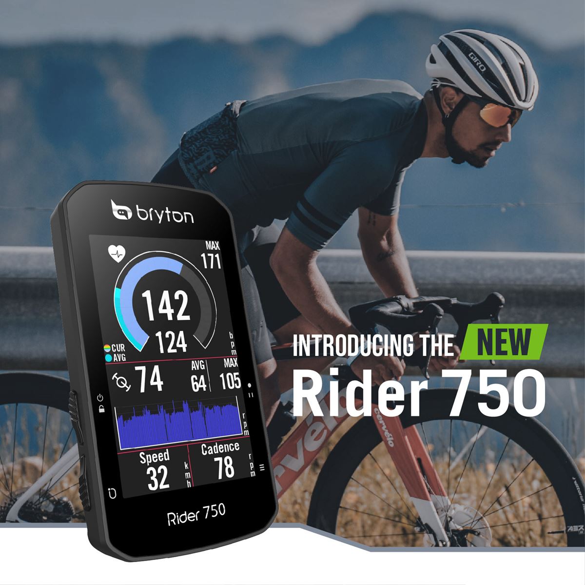 Bryton Rider 750 - Ciclocomputer GPS