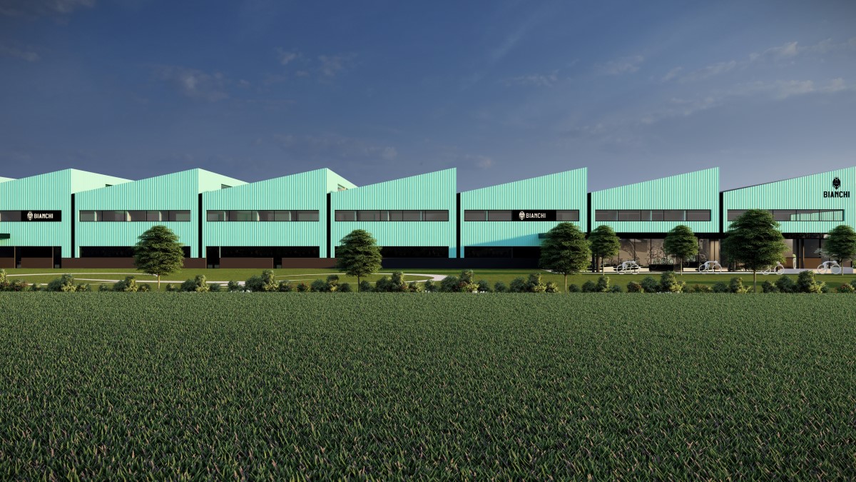 Bianchi rendering nuovo stabilimento
