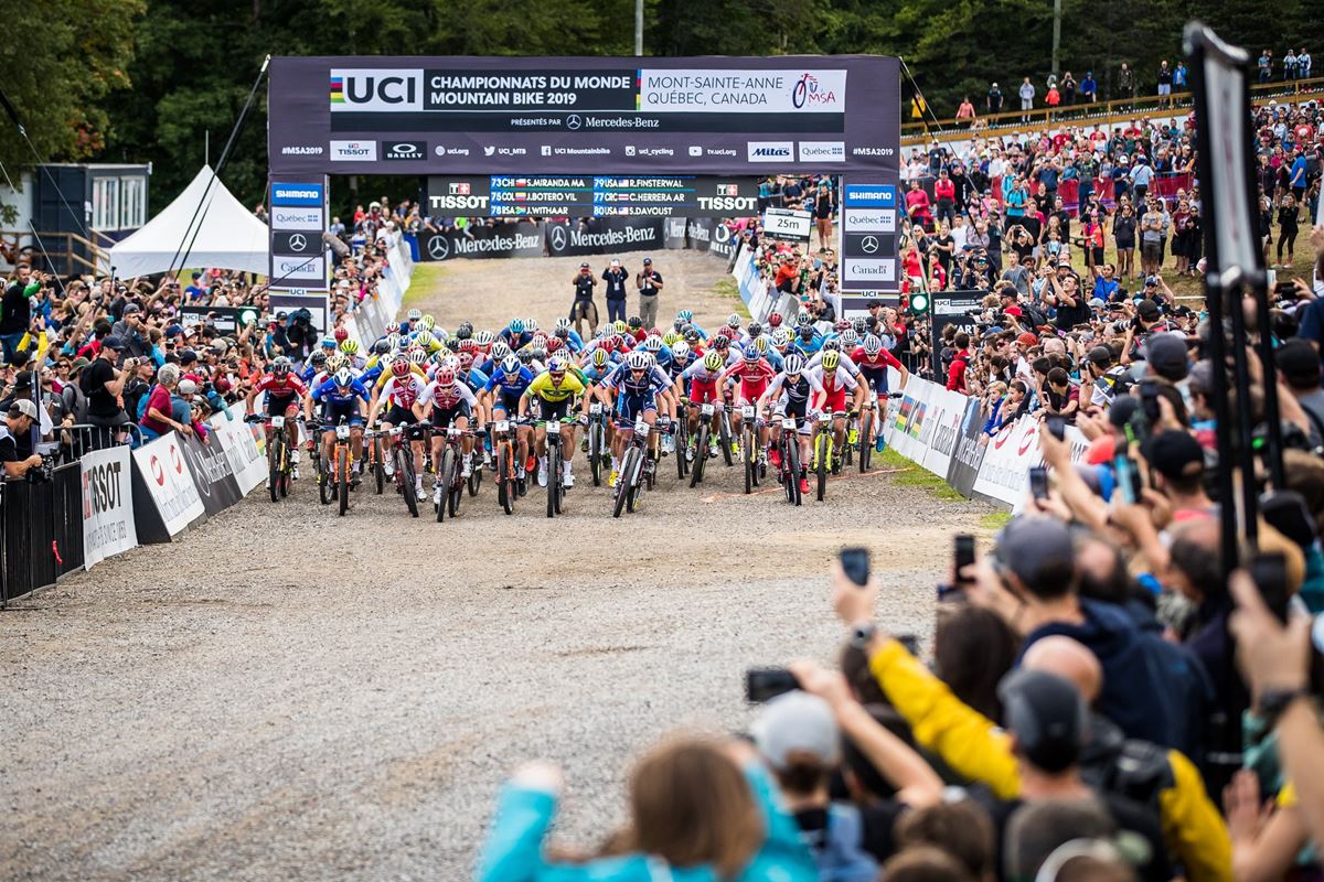 What a time to watch the XCO World Cup live from Mont Sainte Anne