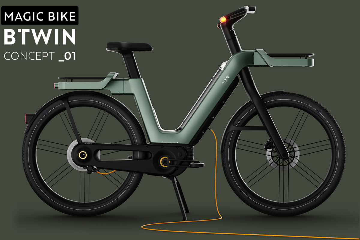 Decathlon Concept_01 bicicletta elettrica da città