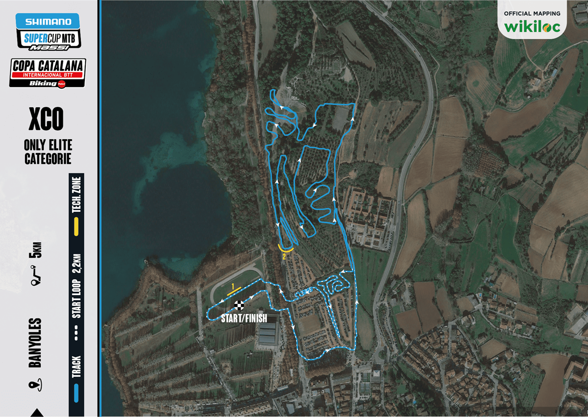 percorso xco banyoles