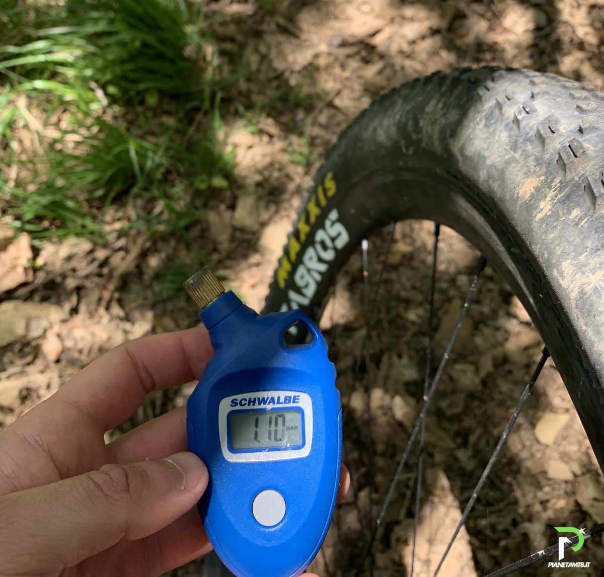Test ruote Tabros MP RS - pressione