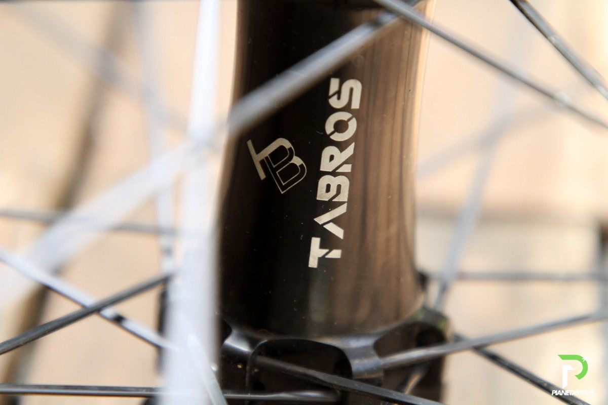 Test ruote Tabros MP RS - mozzo