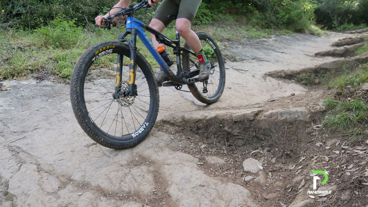 Test ruote Tabros MP RS - discesa