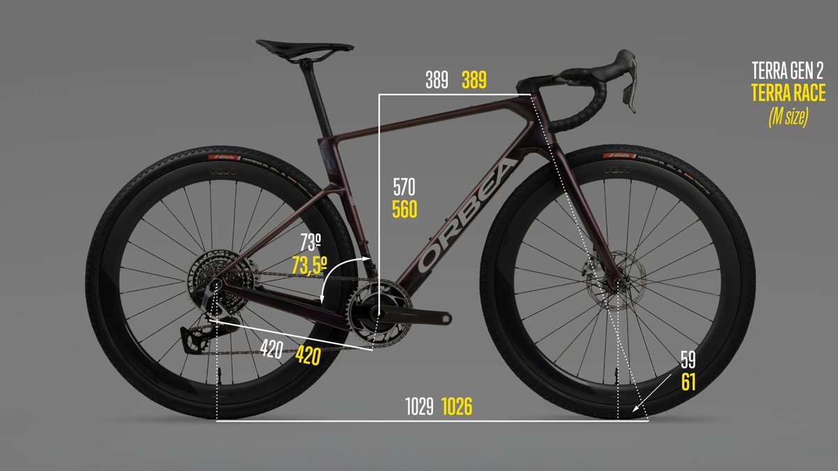 Geometrie Orbea Terra Race