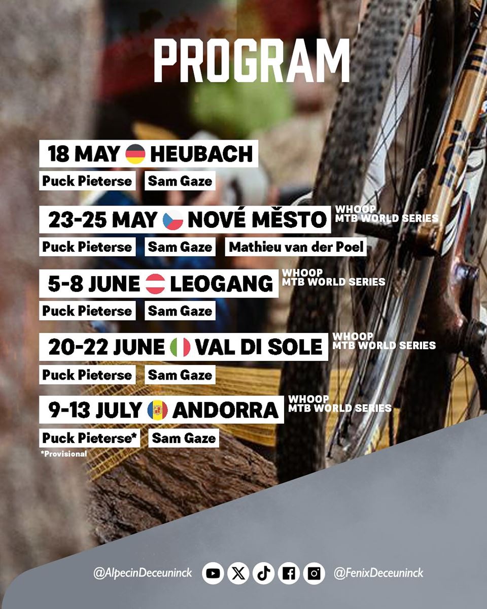 CALENDARIO MTB ALPECIN