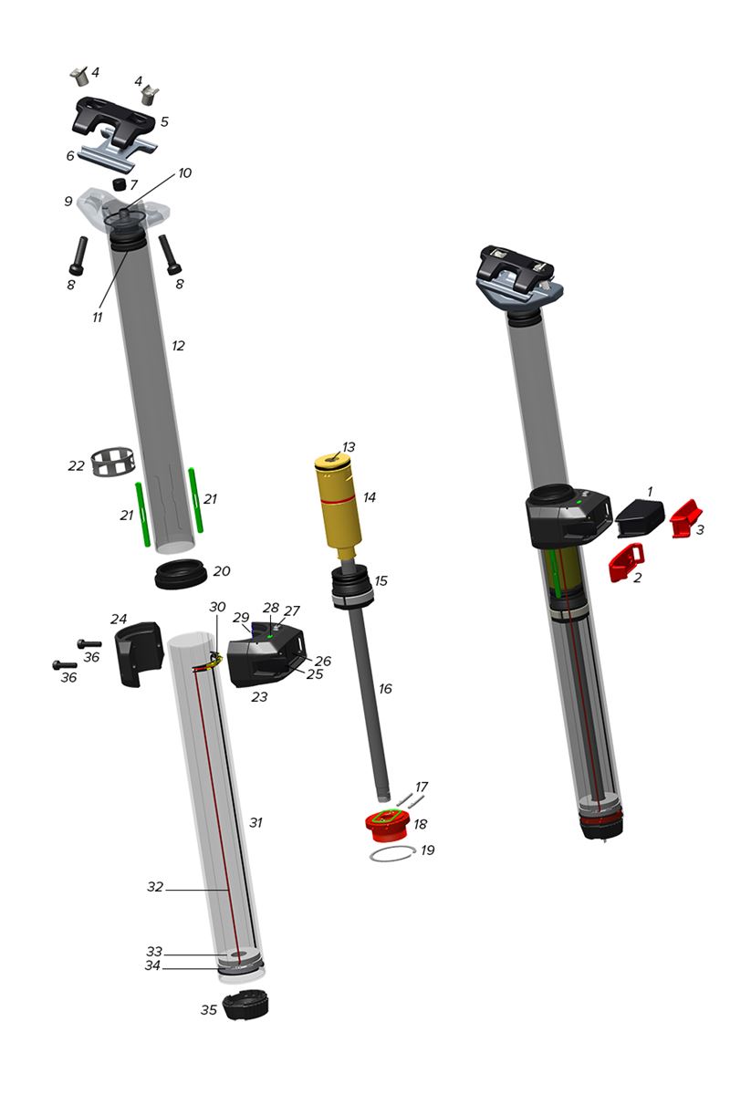 rockshox reverb axs dropper 2025