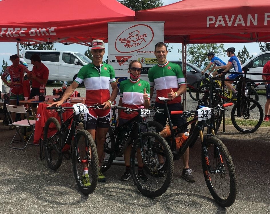 Tris di titoli tricolori a Bielmonte per Pavan Free Bike con Alberto Riva, Claudio Zanoletti e Alberto Riva