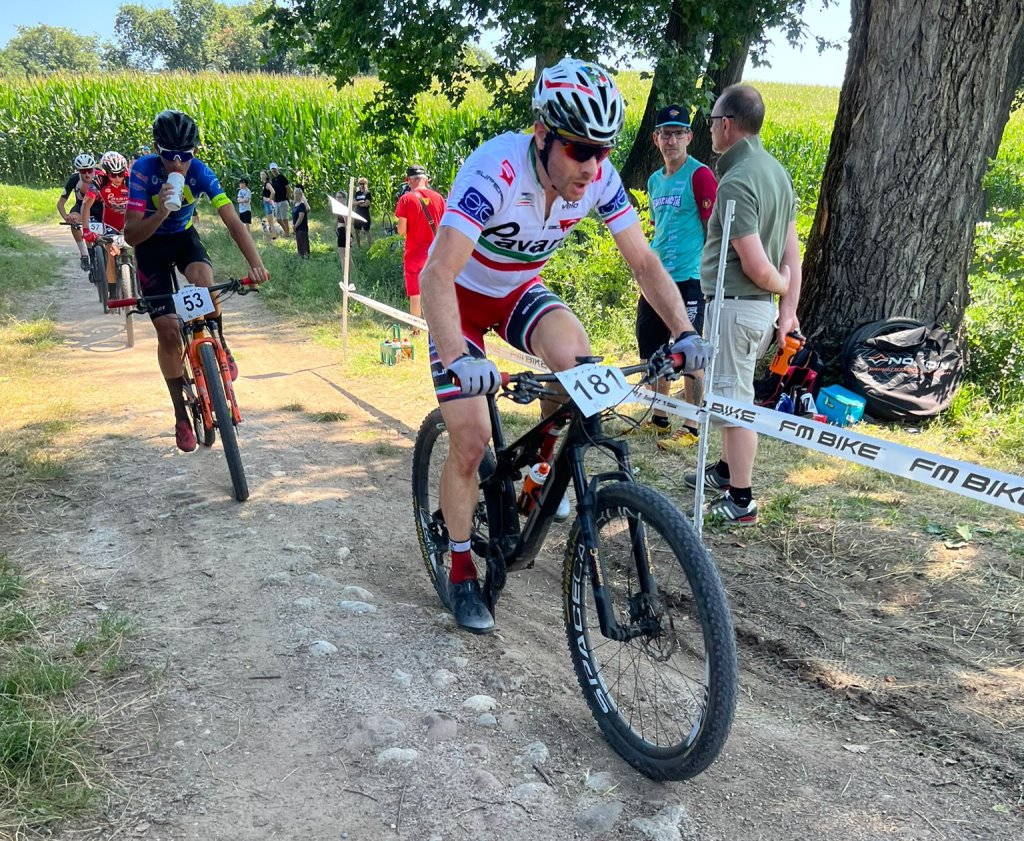Alberto Riva, autore di una delle quattro vittorie firmate Pavan Free Bike a Lonato del Garda