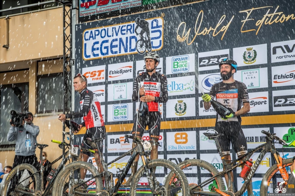 Daniele Mensi e Aleksei Medvedev vincitore e secondo della Capoliveri Legend World Cup