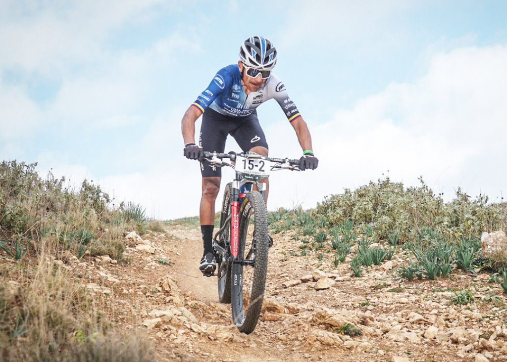 Diego Arias, settimo alla Andalucia Bike Race in coppia con Nicola Taffarel