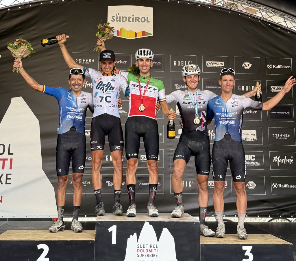 Diego Arias e Nicola Taffarel sul podio della 30ª Südtirol Dolomiti Superbike