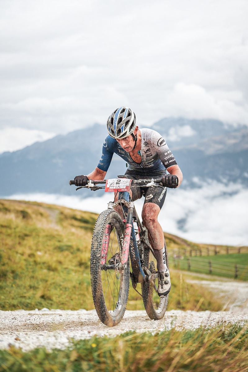 Nicola Taffarel in vetta al Plan de Corones, vola verso il secondo posto nella Kronplatz King Marathon