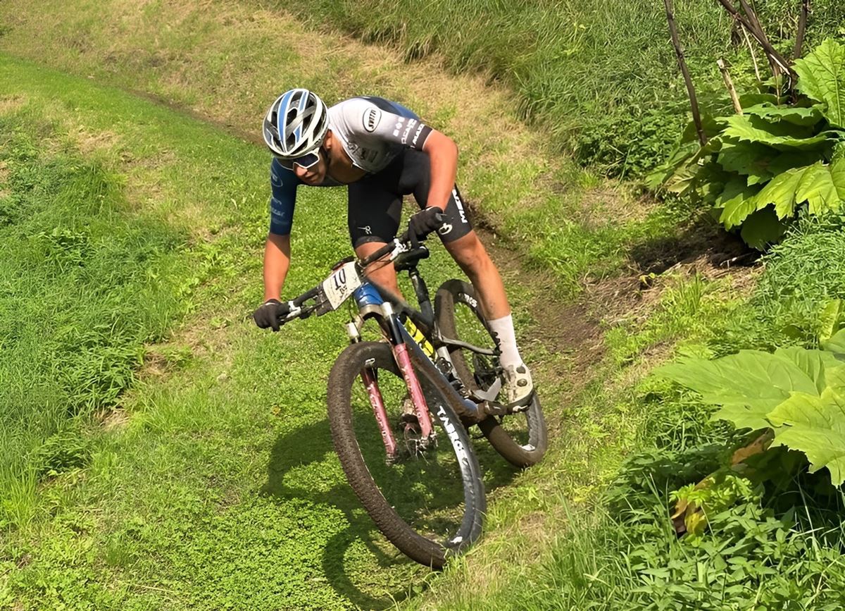 Nicola Taffarel costretto al ritiro alla Myhos Primiero Dolomiti 2025