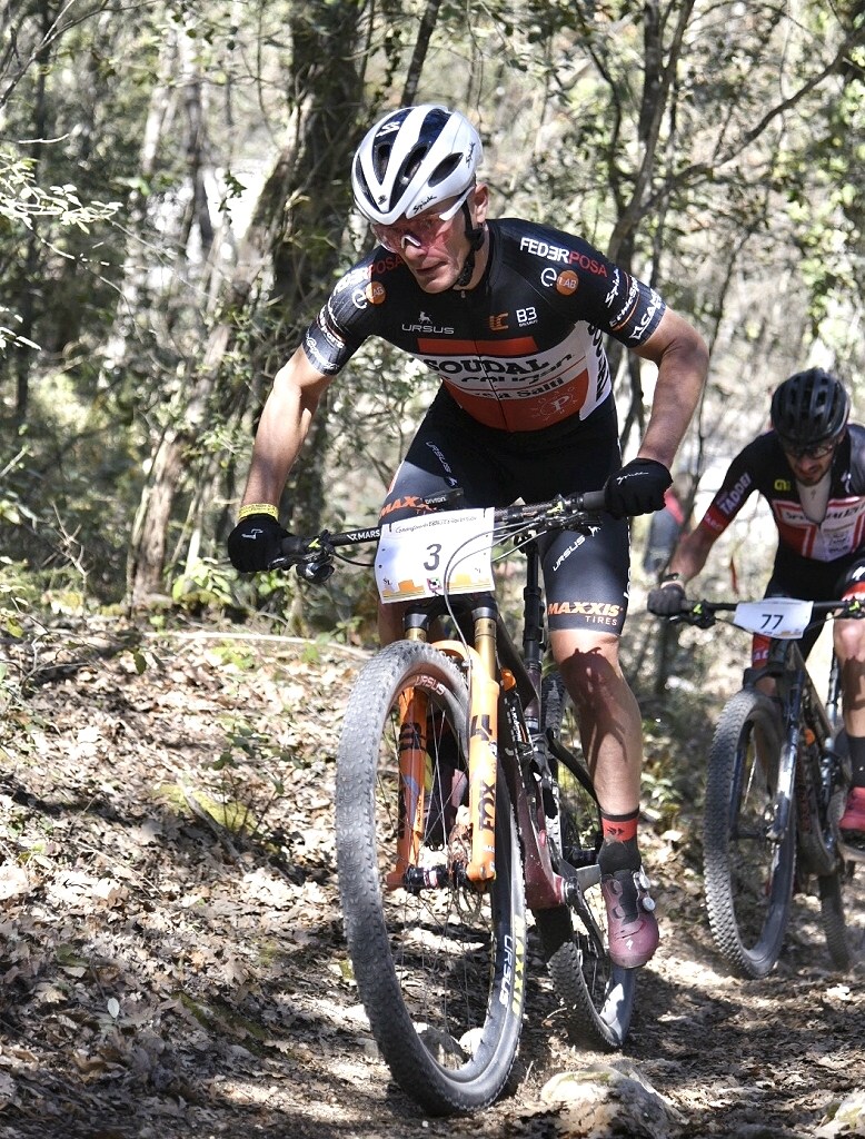 il vincitore della Granfondo Castello di Monteriggioni 2022, Aleksei Medvedev