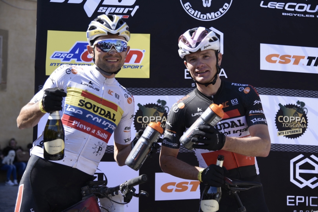 Eccellente lavoro di squadra alla Granfondo Castello di Monteriggioni per Soudal-Lee Cougan, primo Aleksei Medvedev, secondo posto per Leonardo Paez 