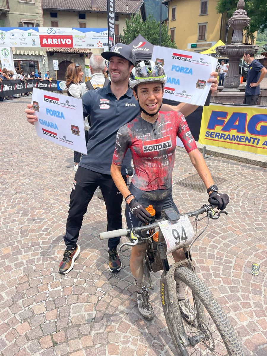 Stupendo esordio con Soudal-Lee Cougan per Chiara Gualandi che conquista un sorprendente quarto posto al Campionato Italiano Marathon