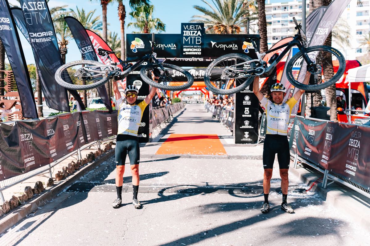 Leonardo Paez e Dario Cherchi, imbattibili alla Vuelta Ibiza MTB, vincono per il secondo anno consecutivo,
