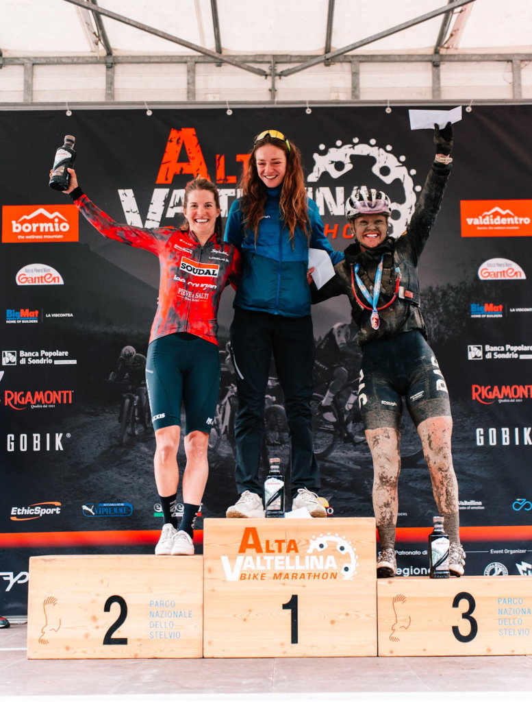 Secondo gradino del podio per Sandra Mairhofer alla Alta Valtellina Bike Marathon