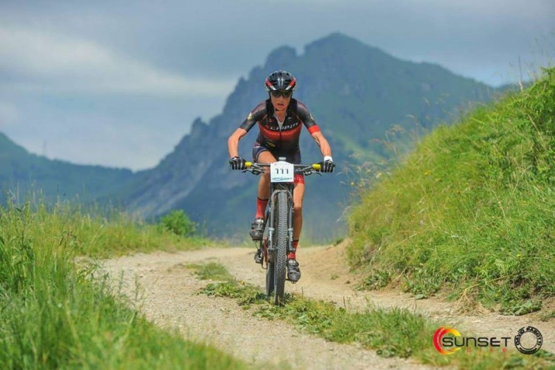 Annabella Stropparo alla Sunset Bike