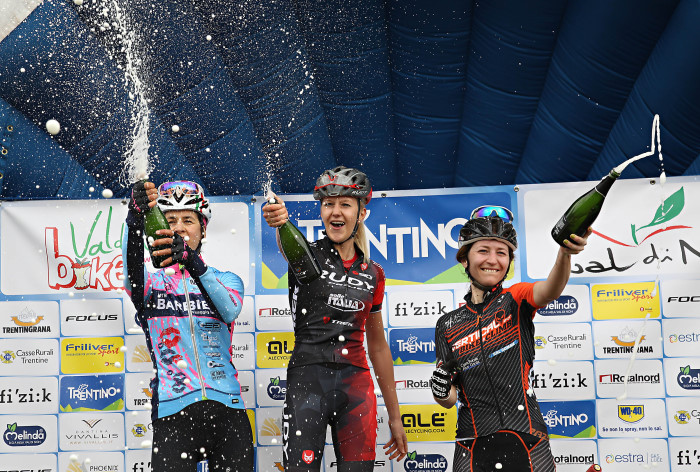ValdiNon Bike podio femminile