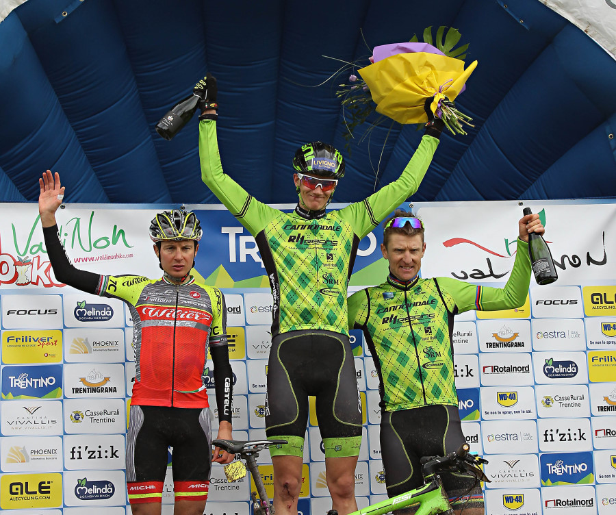 ValdiNon Bike podio maschile 2017