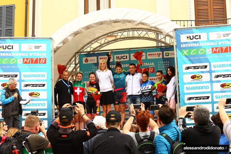 Trofeo Delcar Montichiari - podio donne Junior