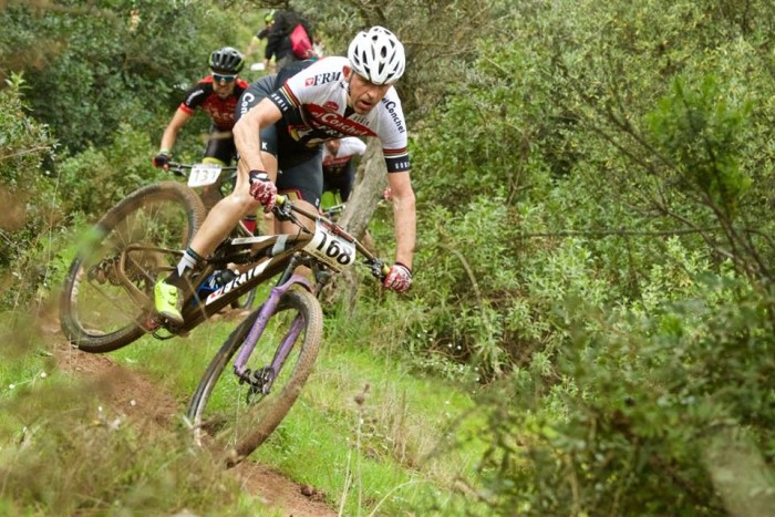 Mirko Pirazzoli all'Andalucia Bike race