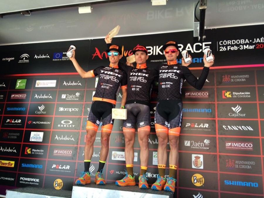 Andalucia Bike Race, podio 4 tappa