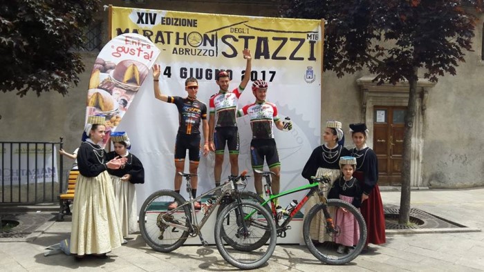 Marathon degli Stazzi il podio